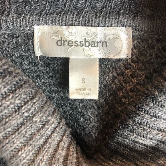 Dress Barn wool Blend Turtle Neck Sweater Size S - Picture 7 of 8